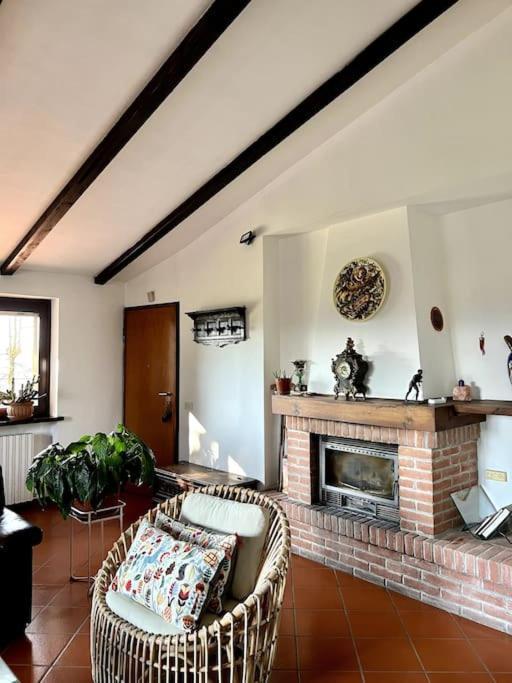 Apartment In Villa La Carruba Rivergaro Ngoại thất bức ảnh